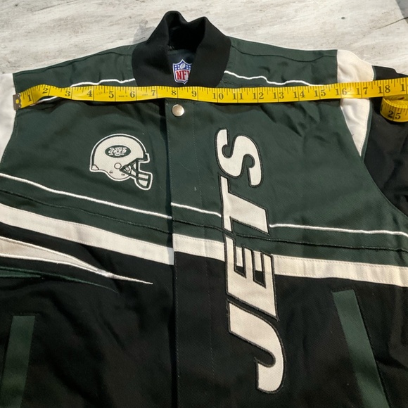 Youth Large NFL Jets Snap Closure Coat. NWT. - Picture 4 of 12